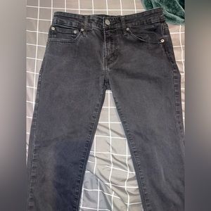 American Eagle Next Level Flex Black Skinny Jeans. Size 31x30